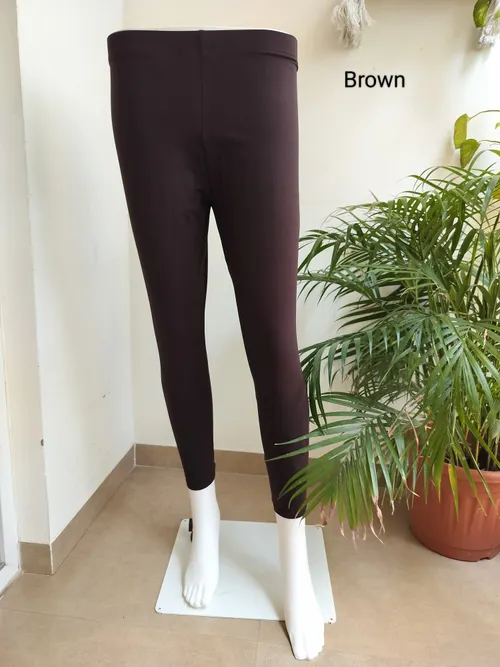 Ankle length Legging - Brown